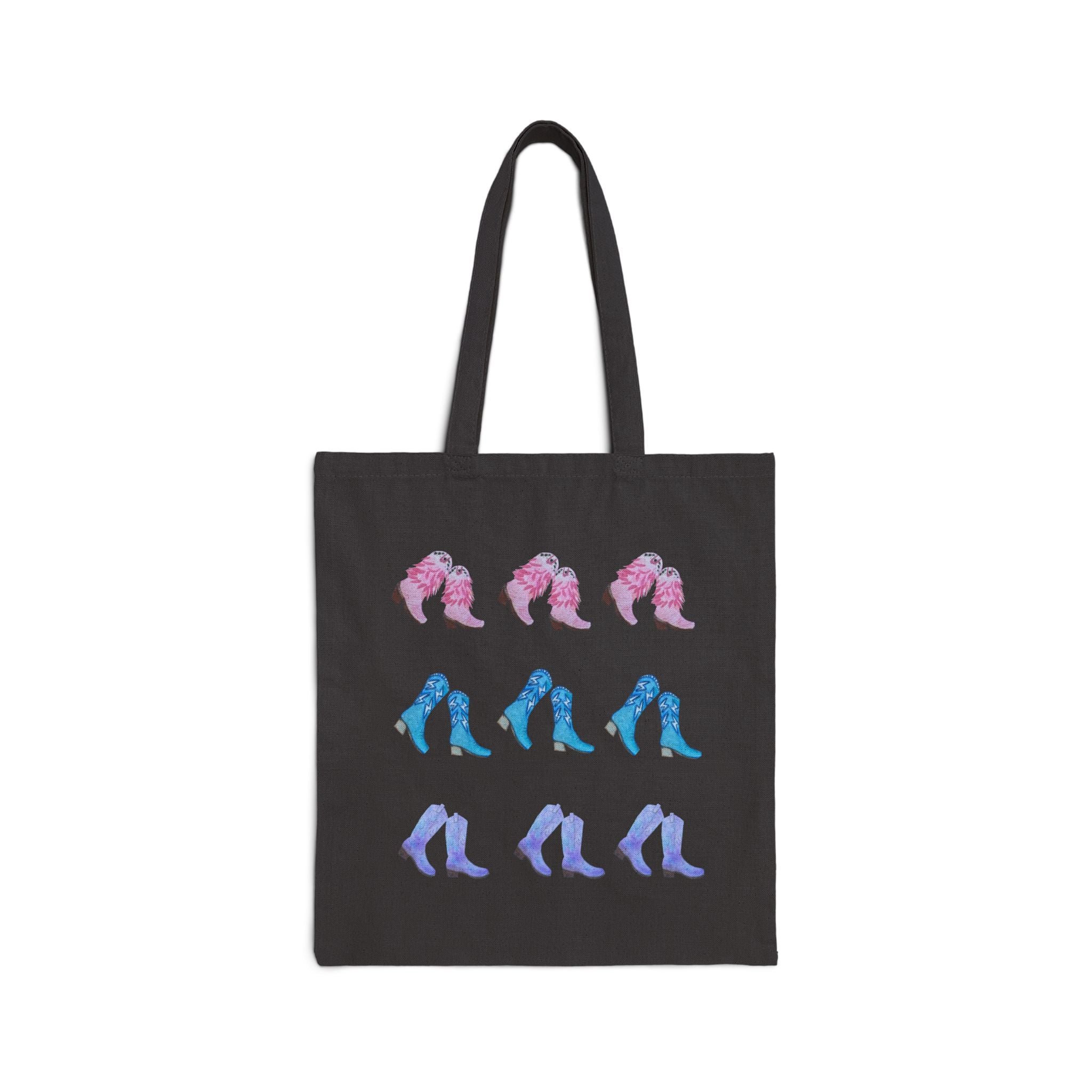 Three Boots Deep x 3 - Canvas Tote Bag