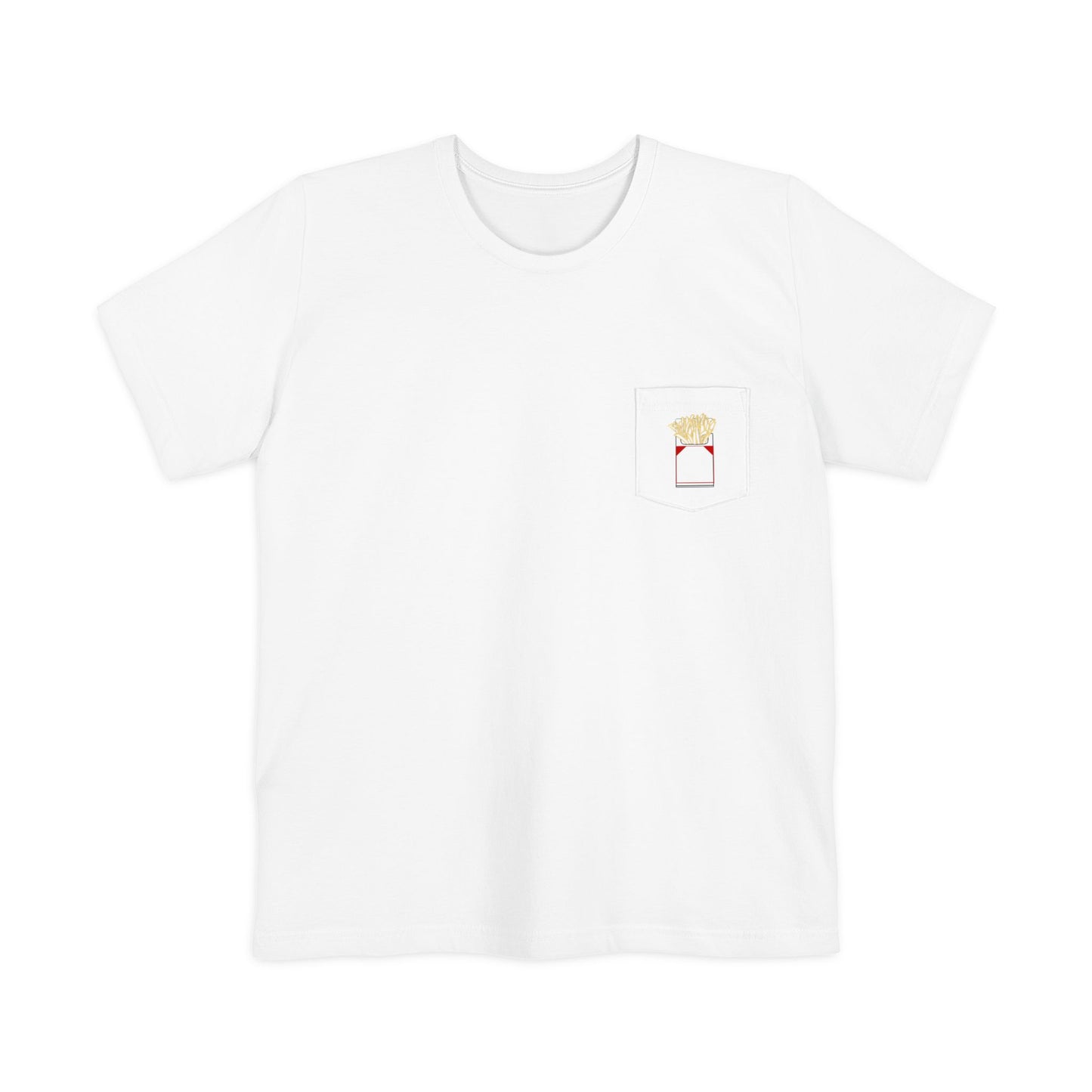 Fries Before Guys - Unisex Pocket Tee