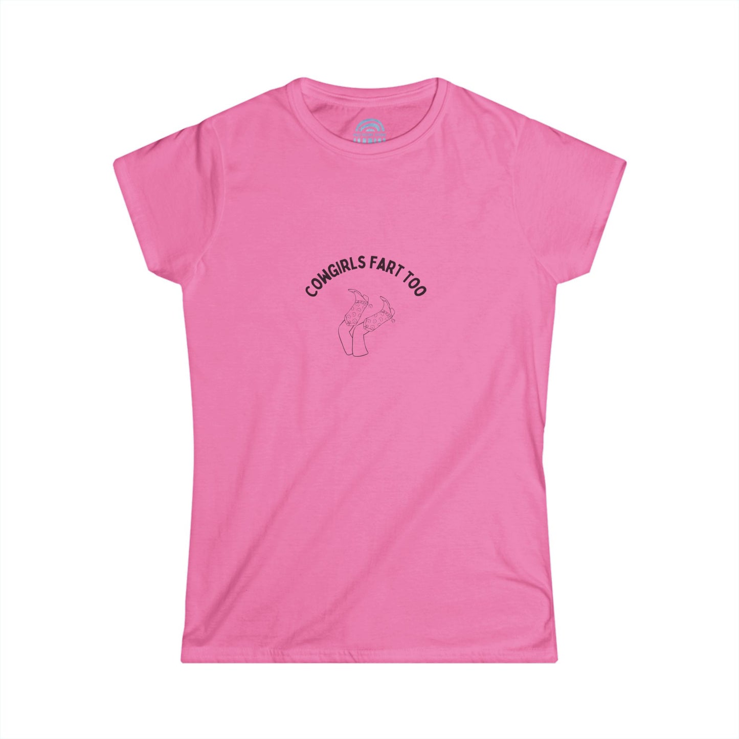 Cowgirls Fart Too - Softstyle Tee