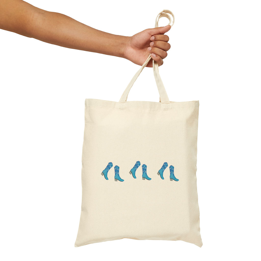 Boots & Blues - Canvas Tote Bag