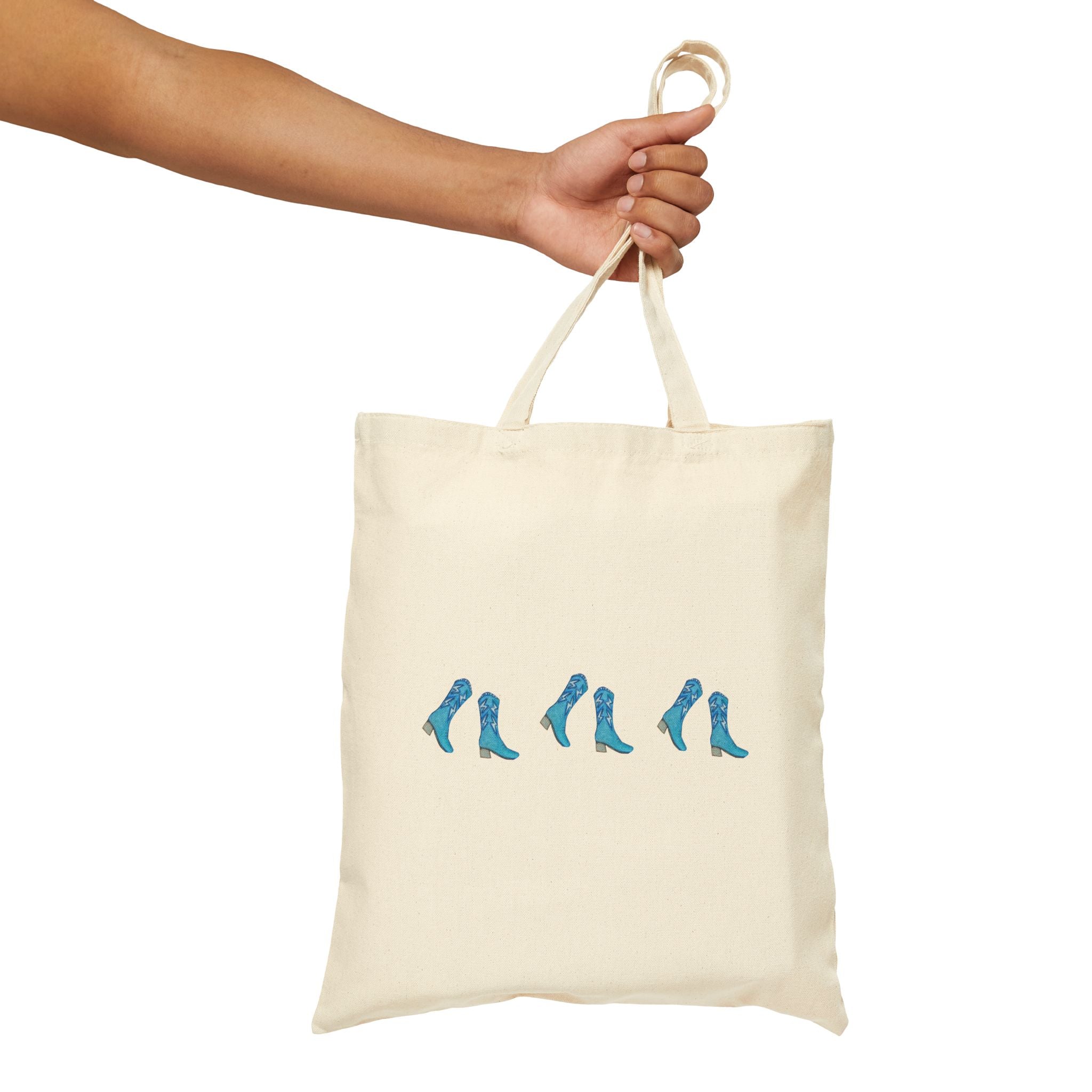 Boots & Blues - Canvas Tote Bag