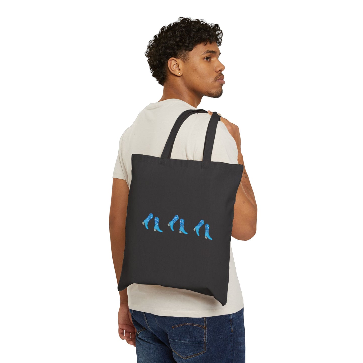 Boots & Blues - Canvas Tote Bag
