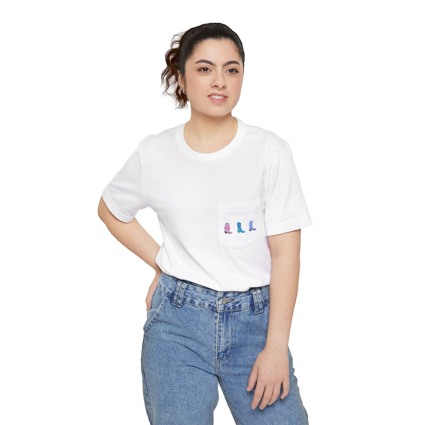 Three Boots Deep - Pocket Tee